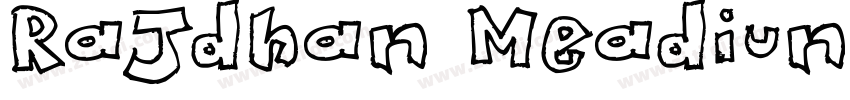 RaJdhan Meadiun字体转换